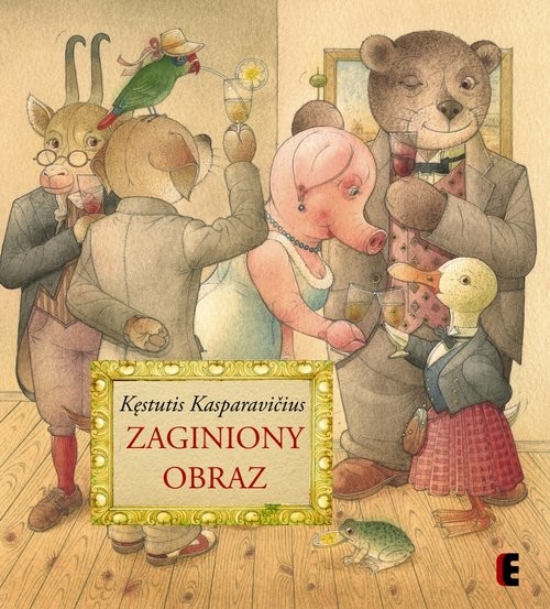 okładka Zaginiony obraz książka | Kasparavičius Kęstutis