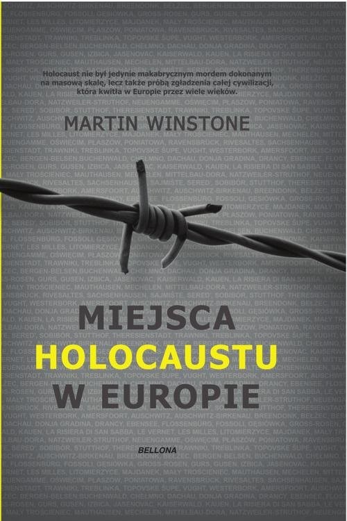 okładka Miejsca Holokaustu w Europie książka | Winstone Martin
