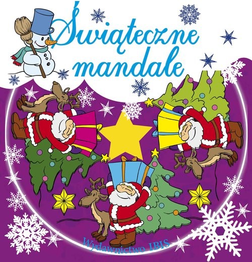 okładka Świąteczne mandale książka