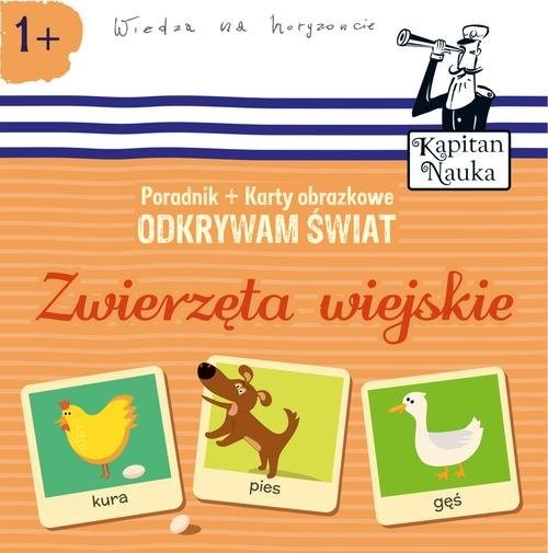 okładka Odkrywam świat Zwierzęta wiejskie Książka + Karty obrazkowe książka