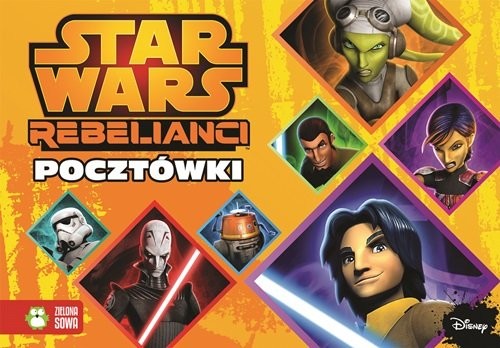 okładka Star Wars Rebelianci Pocztówki książka