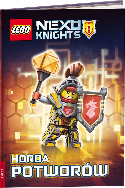 okładka Lego Nexo Knights Horda potworów LNRD-802 książka | John Derevlany, Mark Hoffmeier