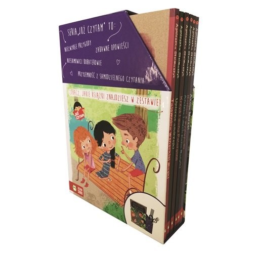 okładka Już czytam Pakiet książka | Agnieszka Stelmaszyk