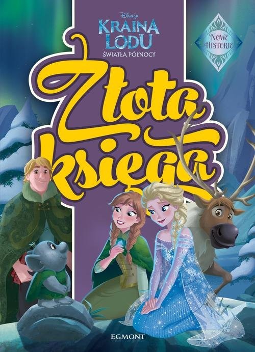 okładka Kraina Lodu Światła Północy Złota Księga książka