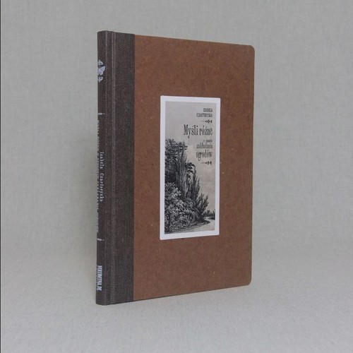 okładka Myśli różne o sposobie zakładania ogrodów książka | Izabela Czartoryska