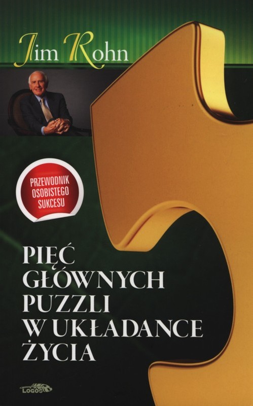 okładka Pięć głównych puzzli w układance życia książka | Rohn Jim