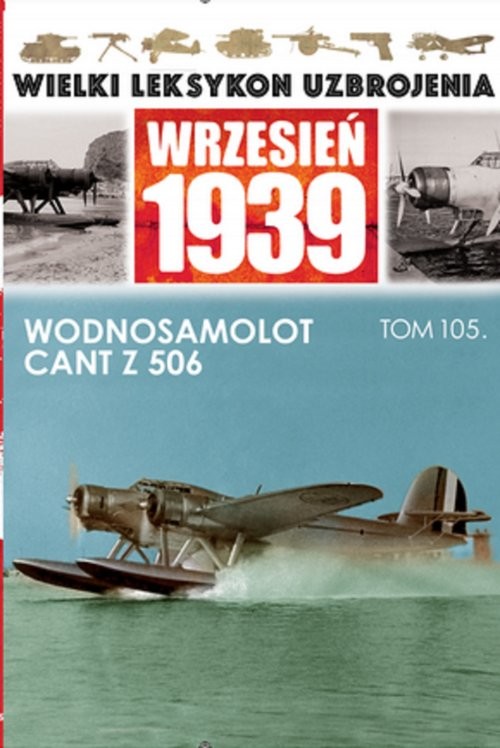 okładka Wodnosamolot Cant Z.506 książka