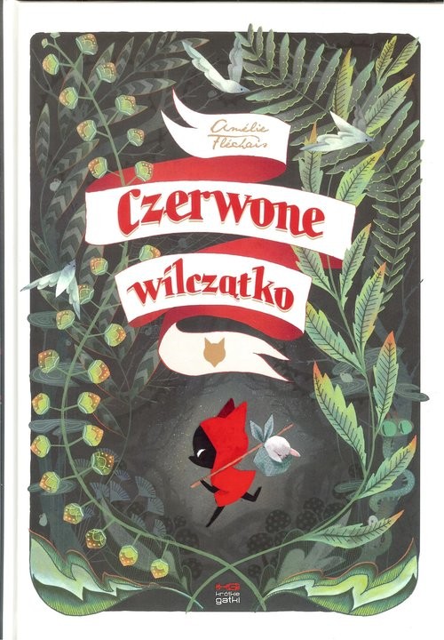 okładka Czerwone wilczątko książka | Amelie Flechais