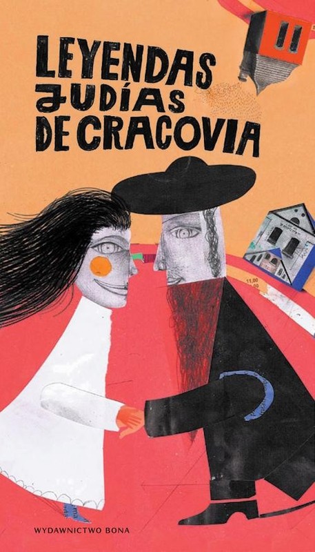 okładka Legendy żydowskiego Krakowa Leyendas judias de Cracowia książka | Artur Kiela