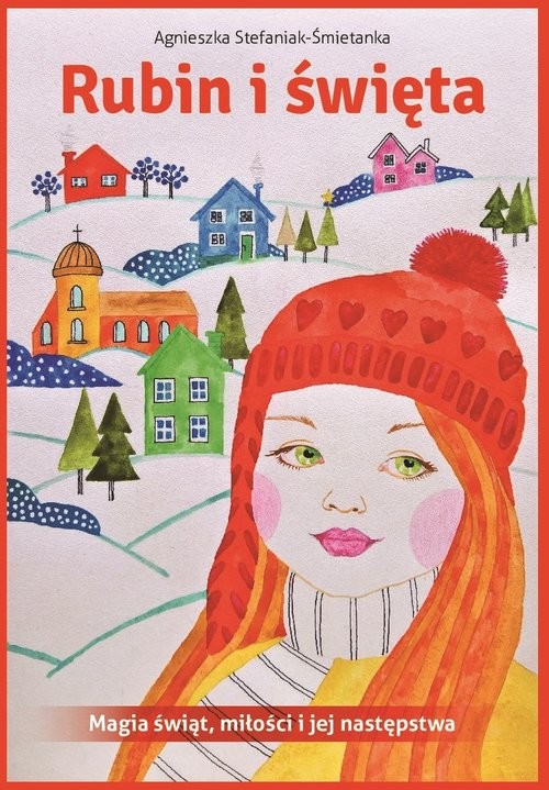 okładka Rubin i święta książka | Agnieszka Stefaniak-Śmietanka