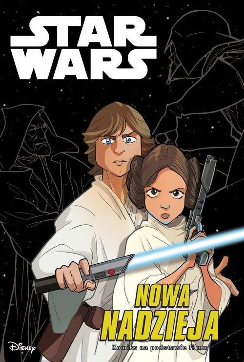 okładka Star Wars Nowa Nadzieja książka | Alessandro Ferrari, Creative StudioKawaii, Davide Turotti