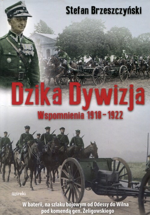 okładka Dzika dywizja Wspomnienia 1918-1922 książka | Brzeszczyński Stefan