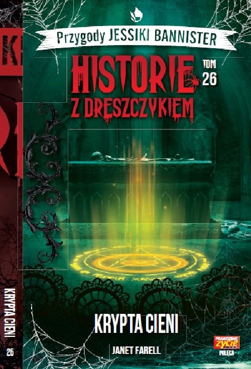 okładka Historie z dreszczykiem J.Bannister 26 Krypta Cienii książka | Farell Janet