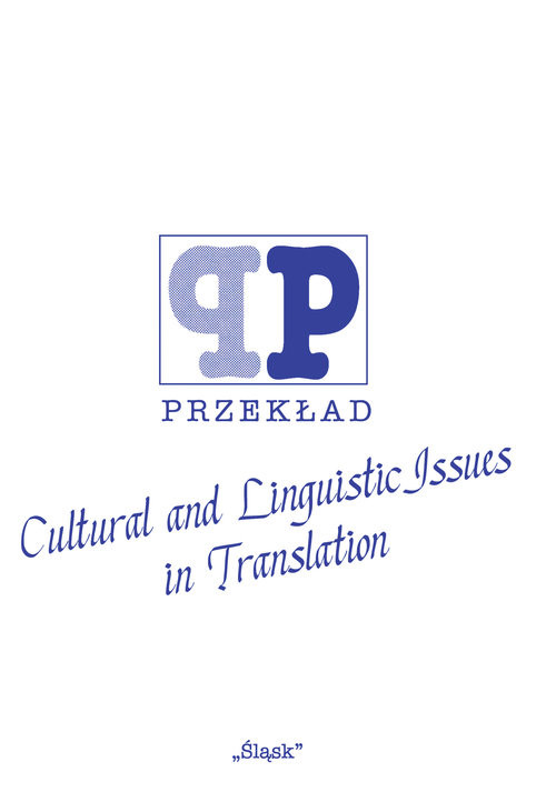 okładka Cultural and Linguistic Issues in Translation ( Nr 46) książka | Osadnik WacławM.