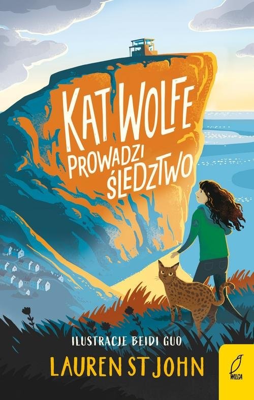 okładka Kat Wolfe prowadzi śledztwo Tom 1 książka | Lauren St John