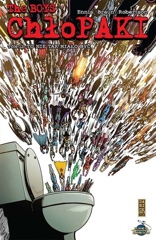 okładka Chłopaki Tom 12 To nie tak miało być książka | Garth Ennis