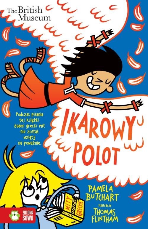 okładka Szkolne szaleństwa Ikarowy polot książka | Pamela Butchart