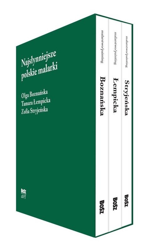 okładka Najsłynniejsze polskie malarki zestaw w etui książka | Lenartowicz Światosław