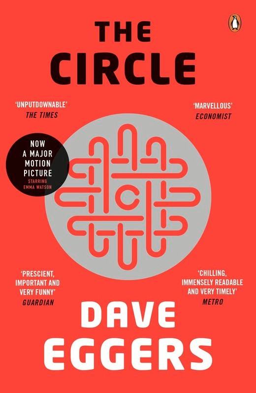 okładka The Circle wer. angielska książka | Dave Eggers