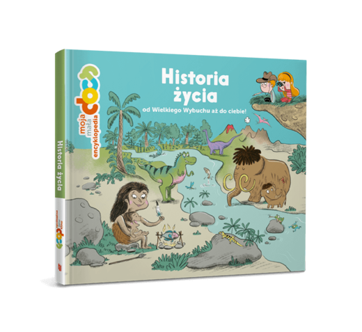 okładka Historia życia od Wielkiego Wybuchu aż do ciebie! Moja mała encyklopedia DOCs. książka | Łapszyńska Joanna