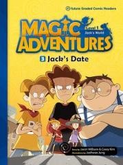 okładka Magic Adventures Level 1 cz.3 Jack's Date + CD książka | Praca Zbiorowa