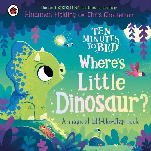 okładka Where's Little Dinosaur? Ten Minutes to Bed wer. angielska książka | Rhiannon Fielding