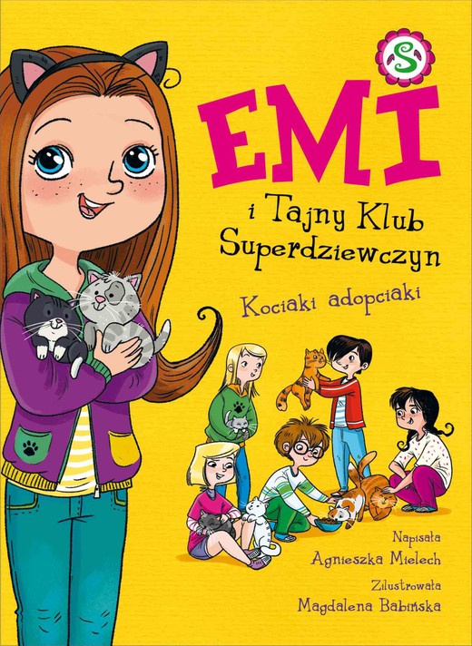 okładka Emi i Tajny Klub Superdziewczyn. Kociaki adopciaki. Tom 14 ebook | epub, mobi | Agnieszka Mielech