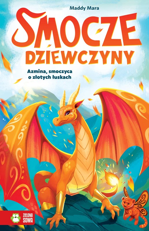 okładka Smocze dziewczyny. Azmina, smoczyca o złotych łuskach ebook | epub, mobi | Maddy Mara