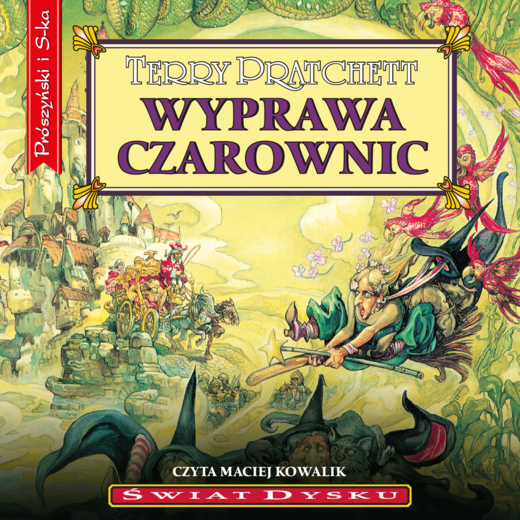 okładka Wyprawa czarownic audiobook | MP3 | Terry Pratchett
