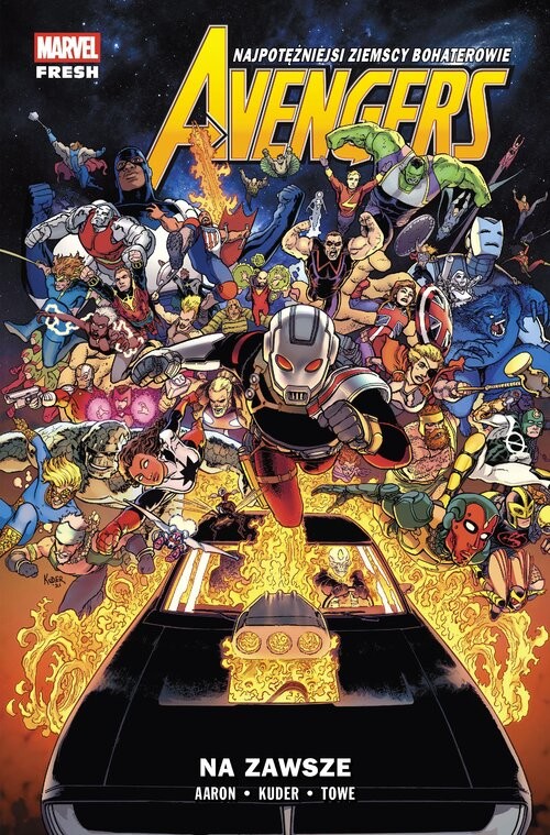 okładka Avengers. Tom 12. Na zawsze książka