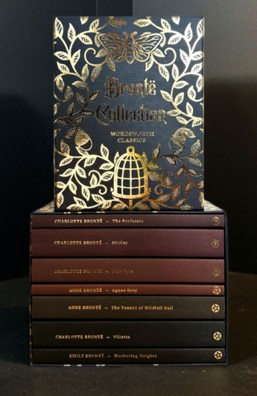 okładka The Complete Brontë Collection. Wordsworth Box Sets wer. angielska książka