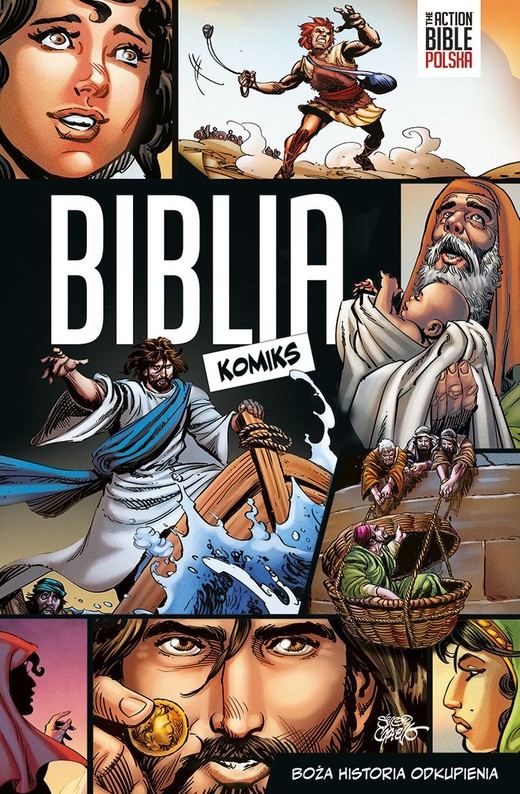 okładka Biblia. Komiks książka | Sergio Cariello