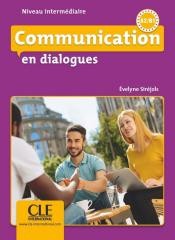 okładka Communication en dialogues A2-B1 + CD książka