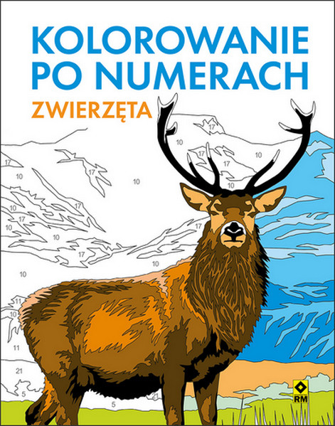 okładka Kolorowanie po numerach. Zwierzęta książka | Opracowanie zbiorowe