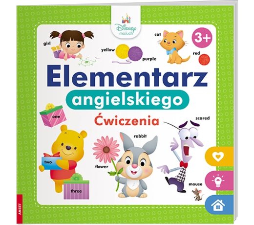 okładka Disney Maluch Elementarz angielskiego ćwiczenia HOP-9207 książka | Opracowanie zbiorowe