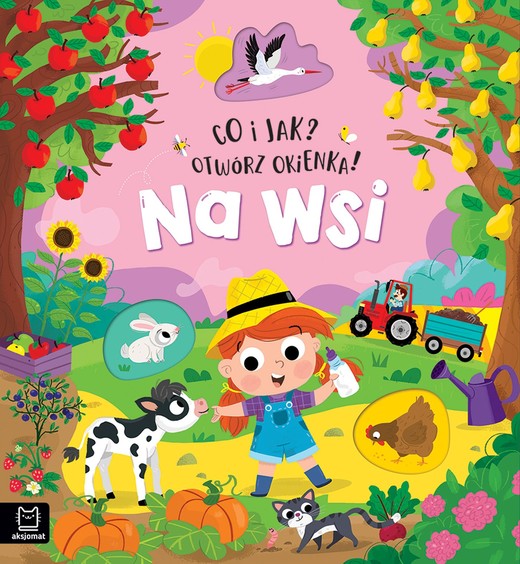 okładka Na wsi. Co i jak? Otwórz okienka! książka | Agnieszka Bator