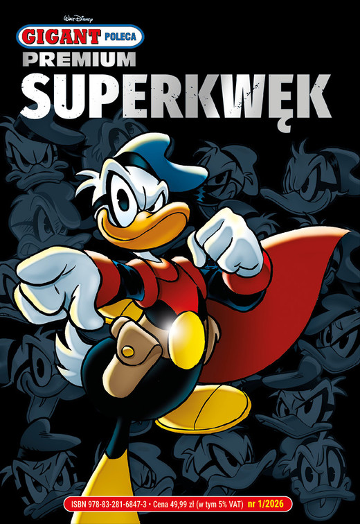 okładka Superkwęk. Gigant Poleca Premium. Tom 1/2026 książka | Opracowanie zbiorowe