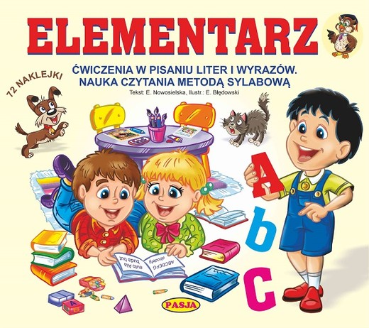 okładka Elementarz książka | Elżbieta Nowosielska, Ernest Błędowski