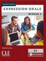 okładka Expression orale 4 2ed. C1 podręcznik +CD książka
