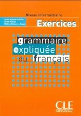okładka Grammaire expliquee intermediaire ćwiczenia książka | Praca Zbiorowa
