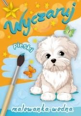 okładka Wyczaruj pieski. Malowanka wodna książka