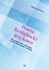 okładka Proste łamigłówki językowe Ćwiczenia dla seniorów książka | Magdalenia Borowska