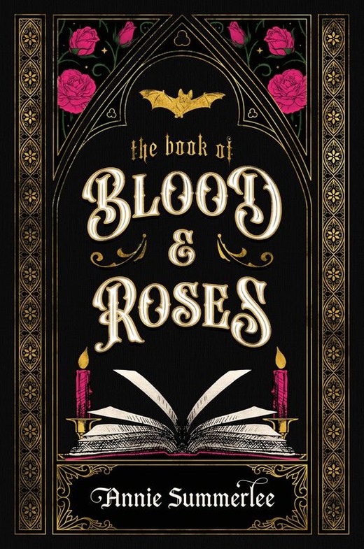 okładka The Book of Blood and Roses książka | Annie Summerlee
