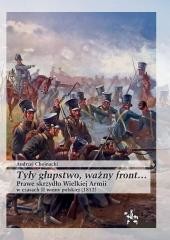 okładka Tyły głupstwo, ważny front.. książka | Andrzej Chojnacki