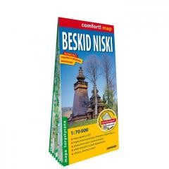 okładka Comfort! map Beskid Niski 1:70 000 książka | Praca Zbiorowa