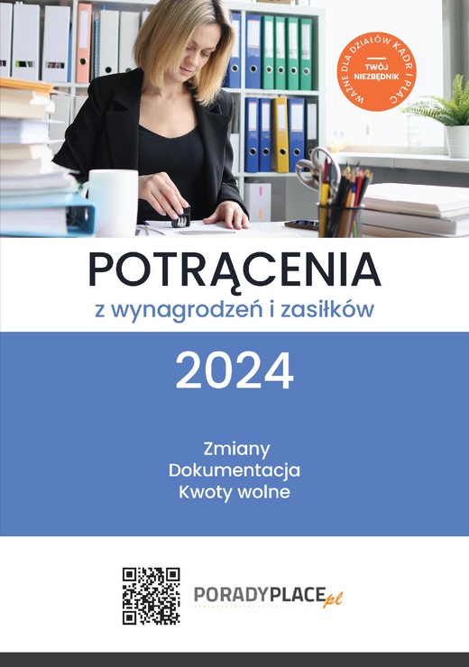 okładka Potrącenia z wynagrodzeń i zasiłków 2024 ebook | epub, mobi, pdf | Mariusz Pigulski