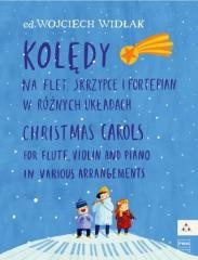 okładka Kolędy na flet, skrzypce i fortepian PWM książka | red. WojciechWidłak