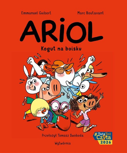 okładka Kogut na boisku. Ariol .Tom 12 książka | Emmanuel Guibert