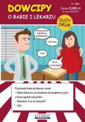 okładka Dowcipy. O babie i lekarzu. Duży druk. Nr 150 książka | Przemysław Adamczewski