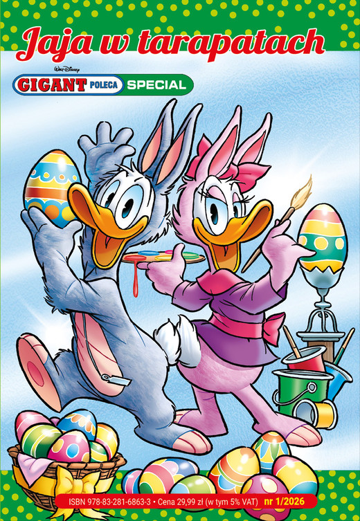 okładka Jaja w tarapatach. Gigant Poleca Special. Tom 1/2026 książka | Opracowanie zbiorowe
